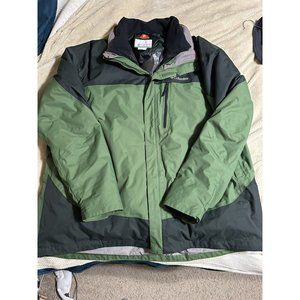 Men’s COLUMBIA Whirlibird IV No Hood Omni Heat  Interchange Parka 3XT